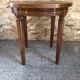 Old coffee table style louis XVI wood legs vintage columns