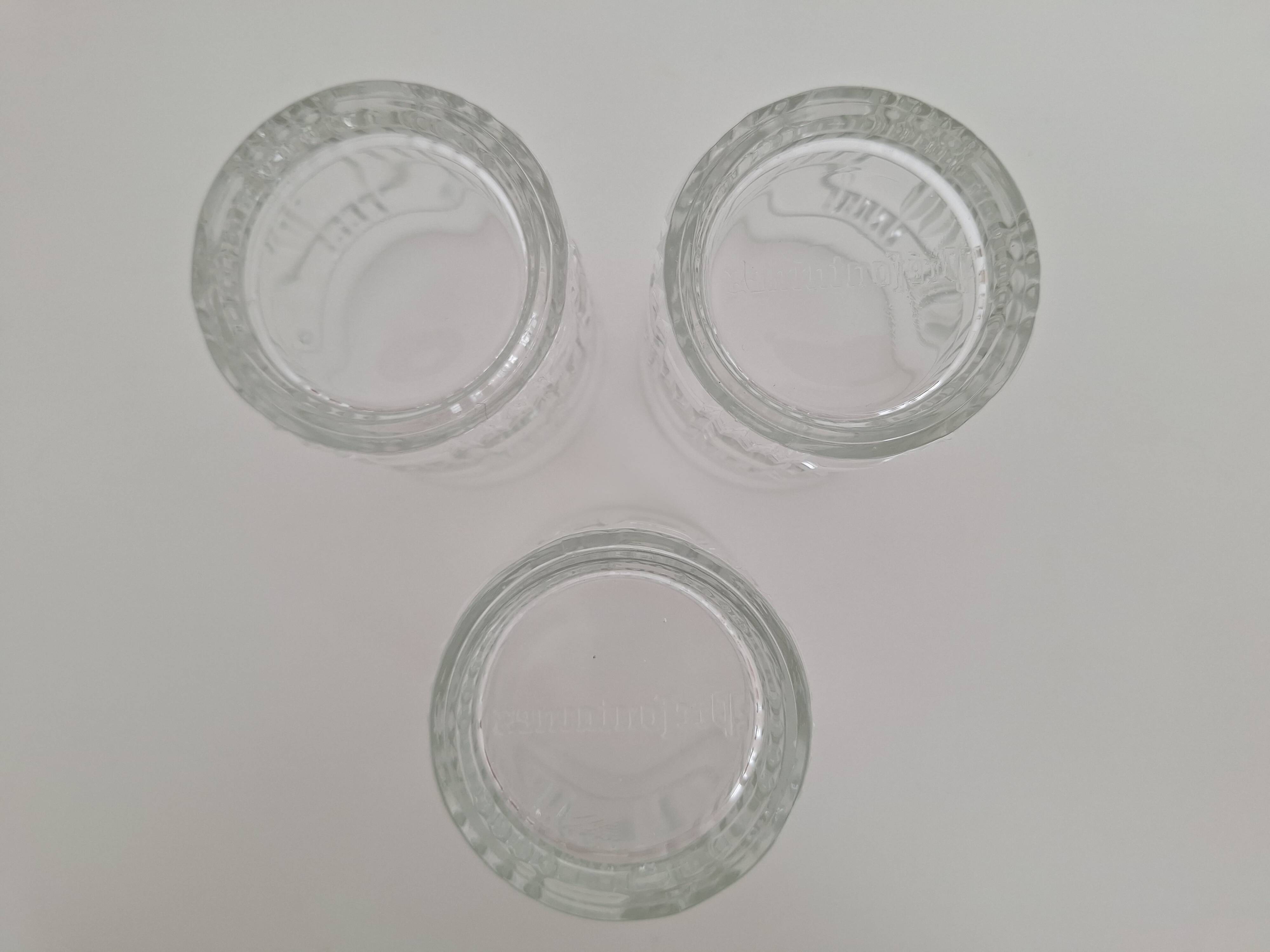 Vintage Préfontaines whiskey glasses