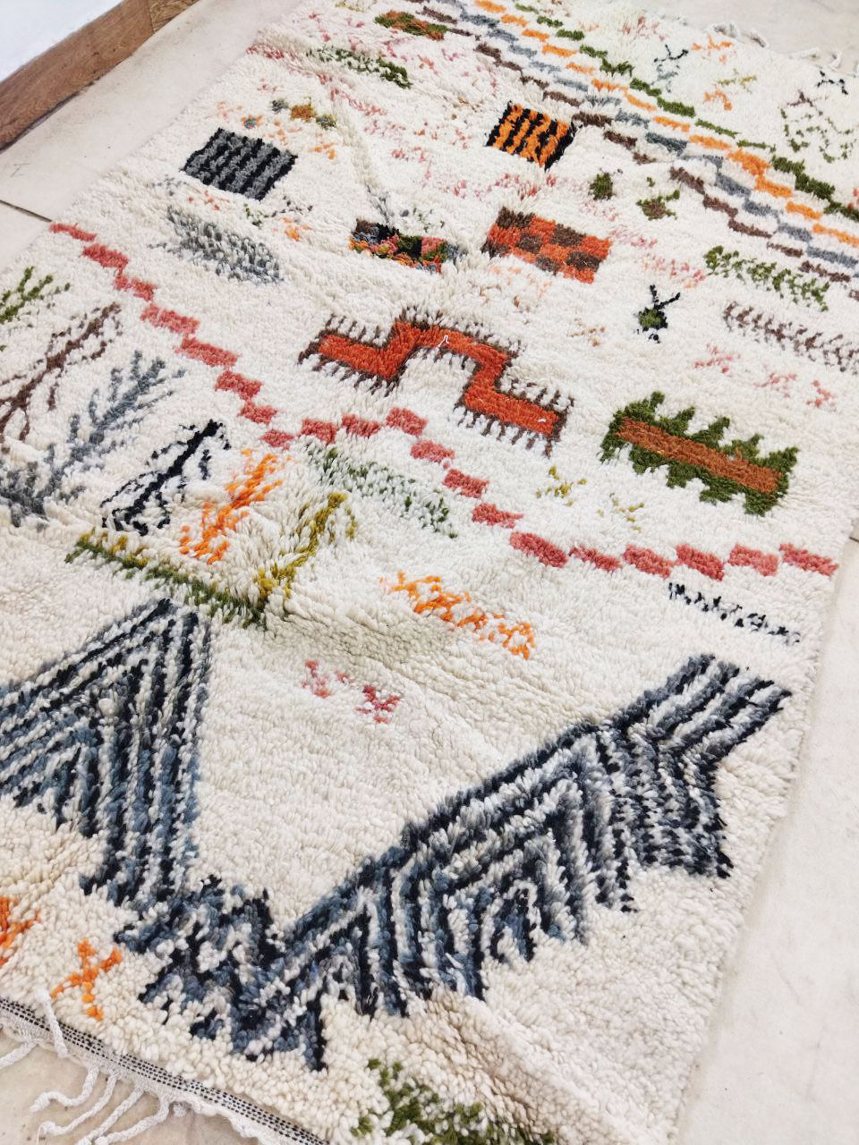 Tapis berbere marocain 256x160cm