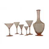 Pink salmon color glasses service, venice