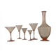 Pink salmon color glasses service, venice