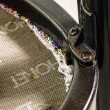 4 Wooden Black Lacquered Thonet Triangle Dining Chairs Model 87, 1980s