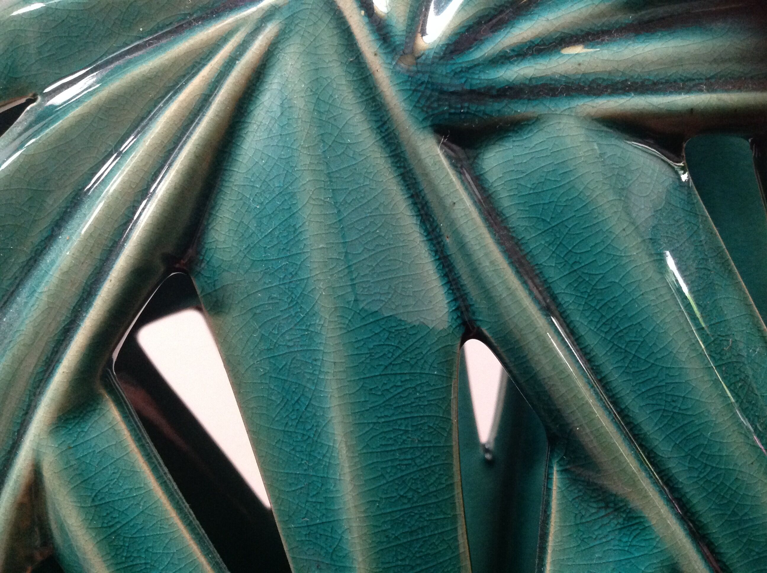 Ceramic vase nature foliage