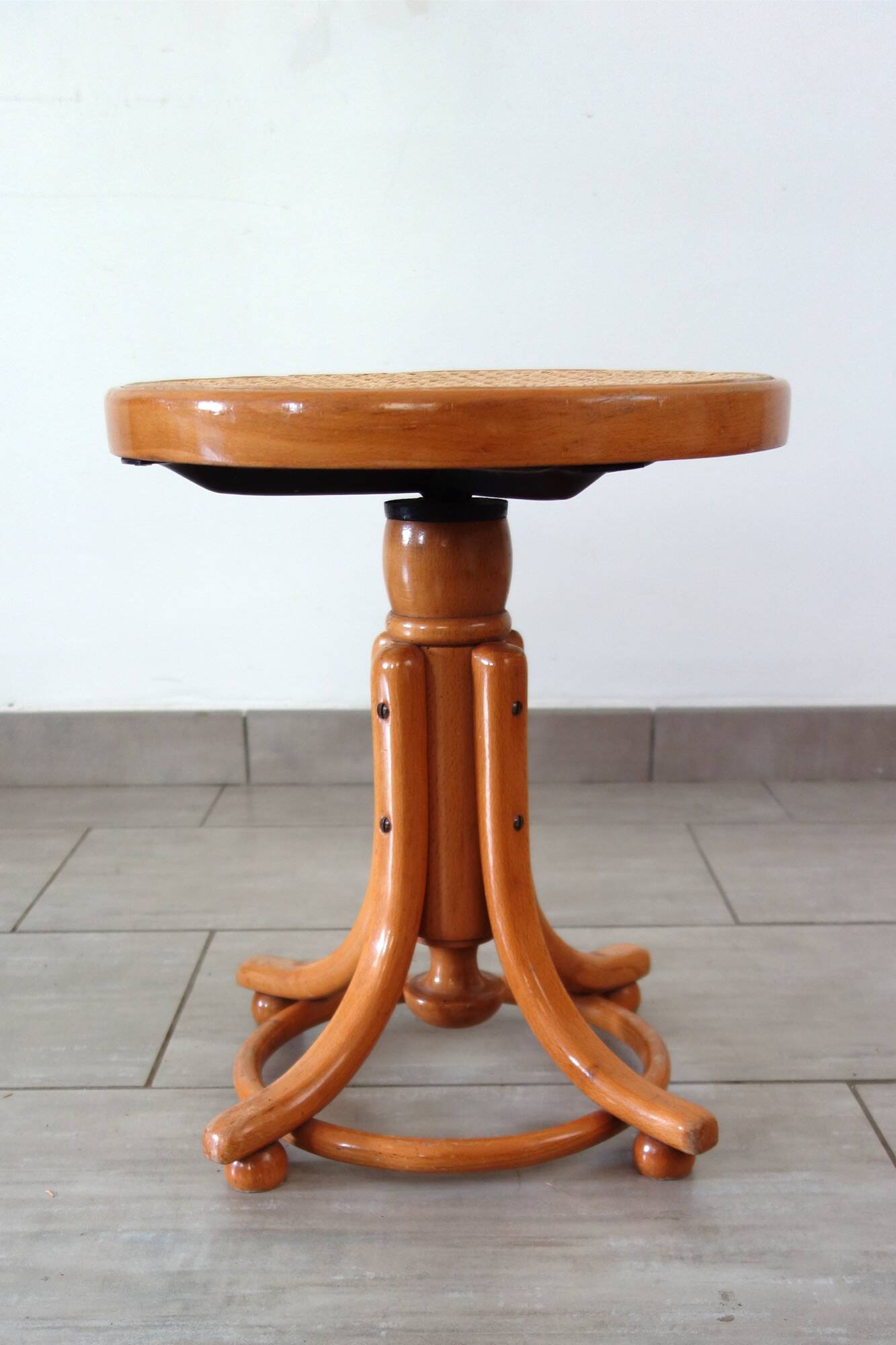 Piano stool, dlg Thonet, 1920s