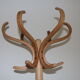 Simple baumann clear parrot coat rack