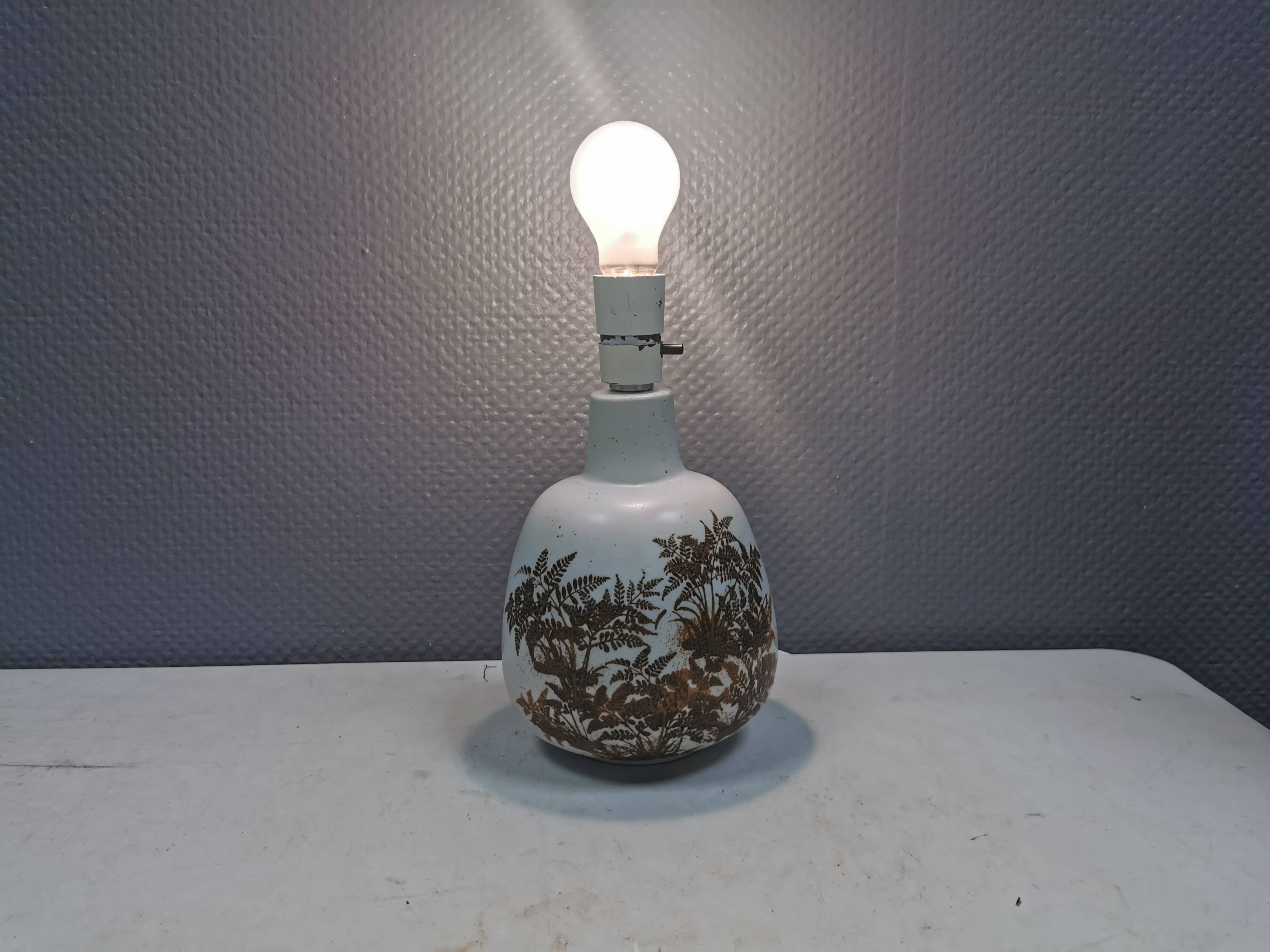 Royal Copenhagen table lamp model Diana, by Nils Thorsson Denmark 1960s.