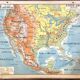 🌍 Old school map Vidal-Lablache 51, 1940 - United States, Mexico