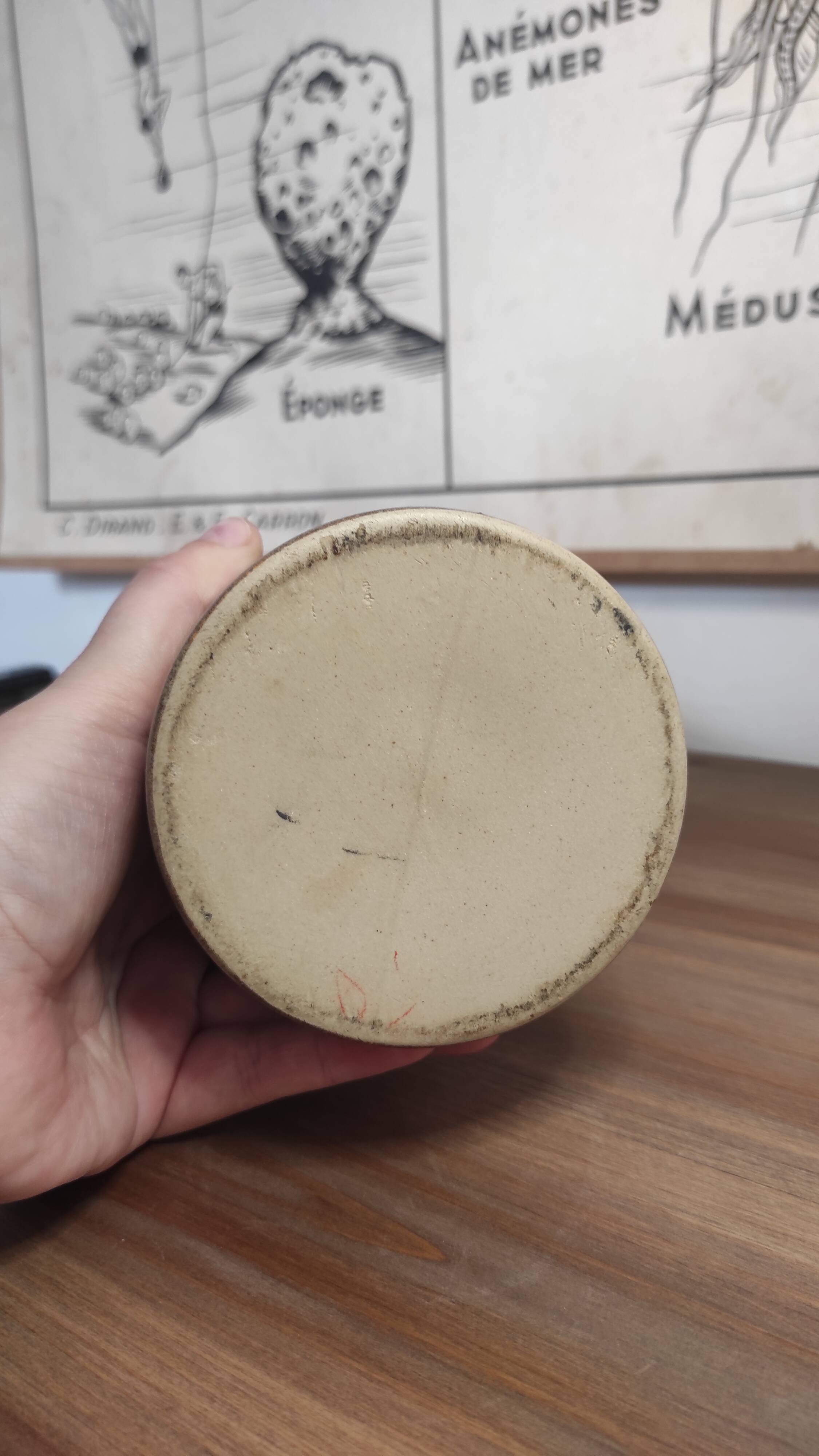 Vintage stoneware pot