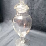 Glass cotton jar