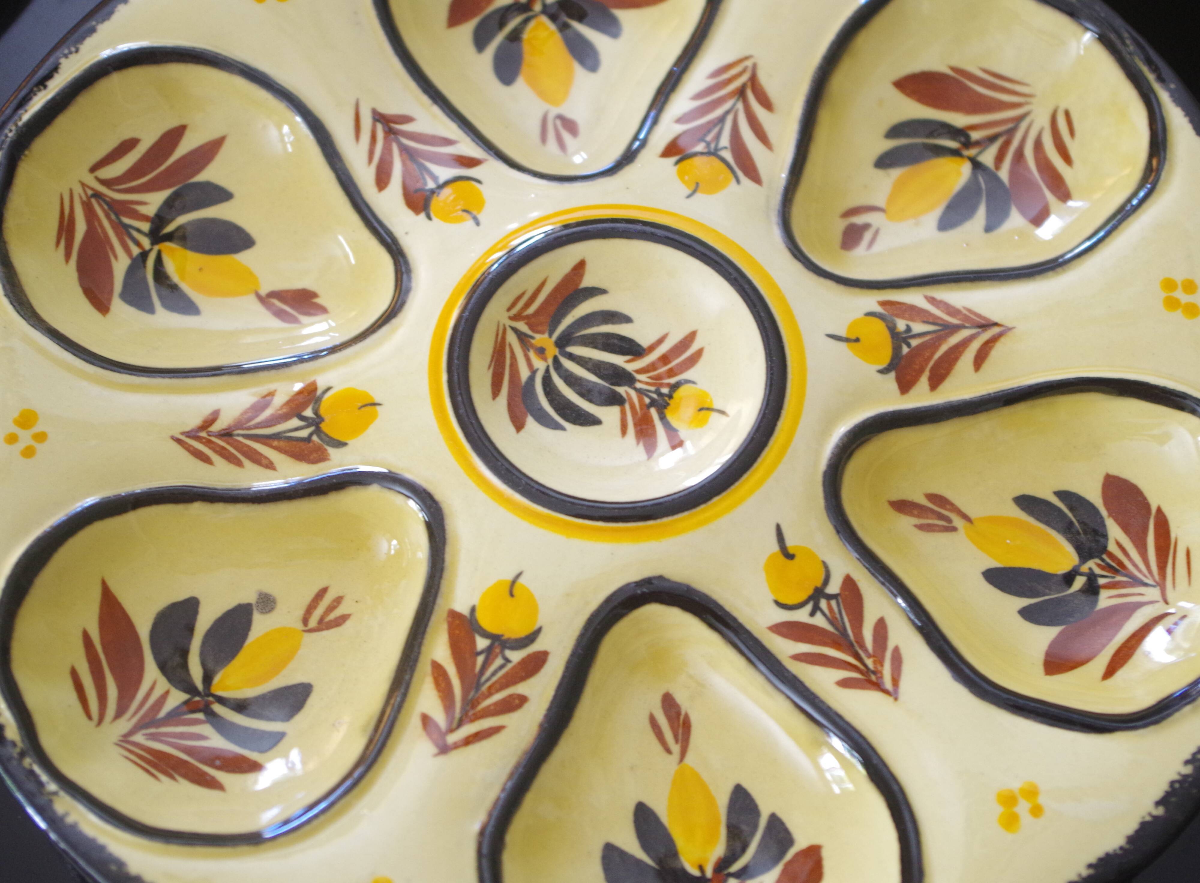 Quimper's oyster and shellfish plates