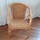 Fauteuil en rotin pour enfant
