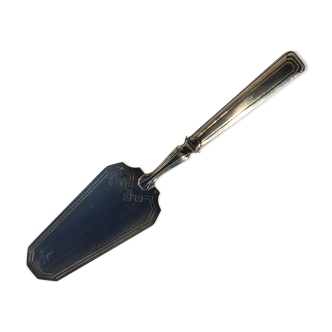 Pie shovel or silver metal cakes art deco