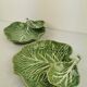 Paire assiettes Bordalo Pinheiro