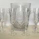 Baccarat crystal champagne service
