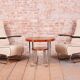 Bauhaus Armchairs FN24 in Chrome and Leather attributed to Mücke-Melder, Czech, 1930s, Set of 2