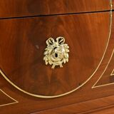 Rare mahogany commode, Louis XVI period – 2nd half of the 18th century.