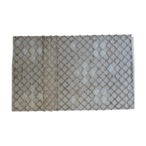 Tapis tissé et noué