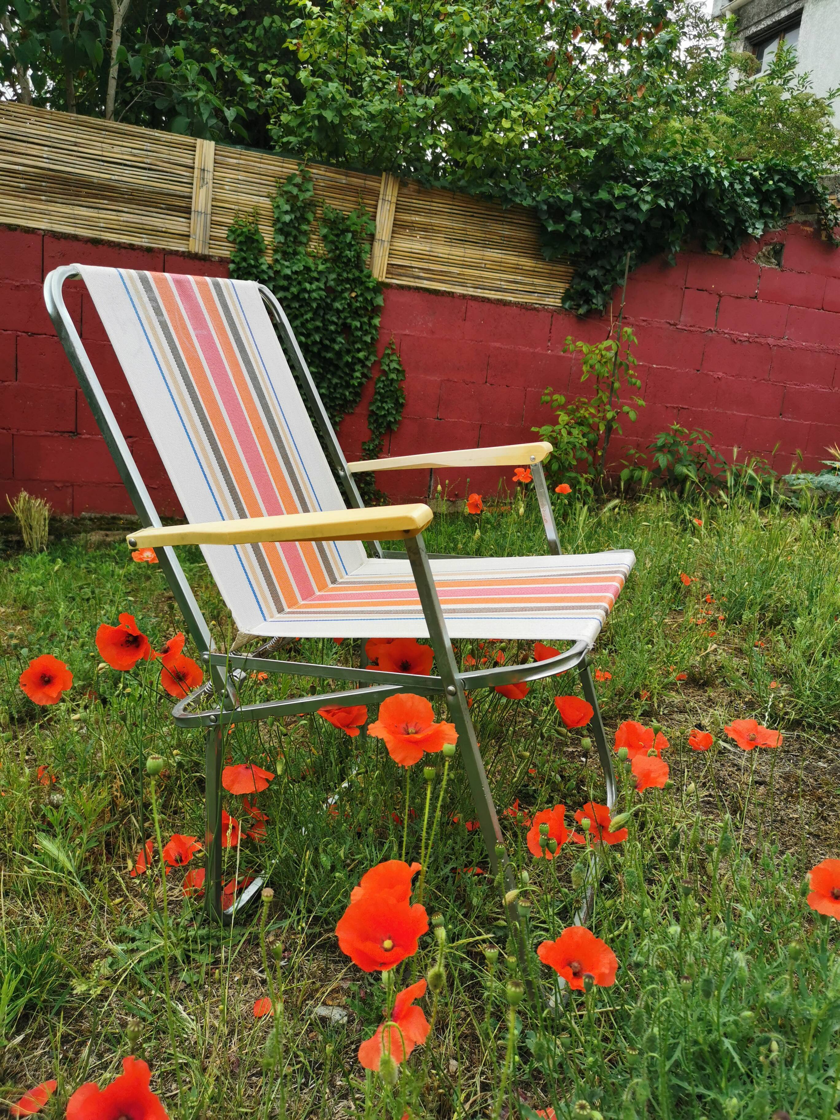 Vintage folding chair