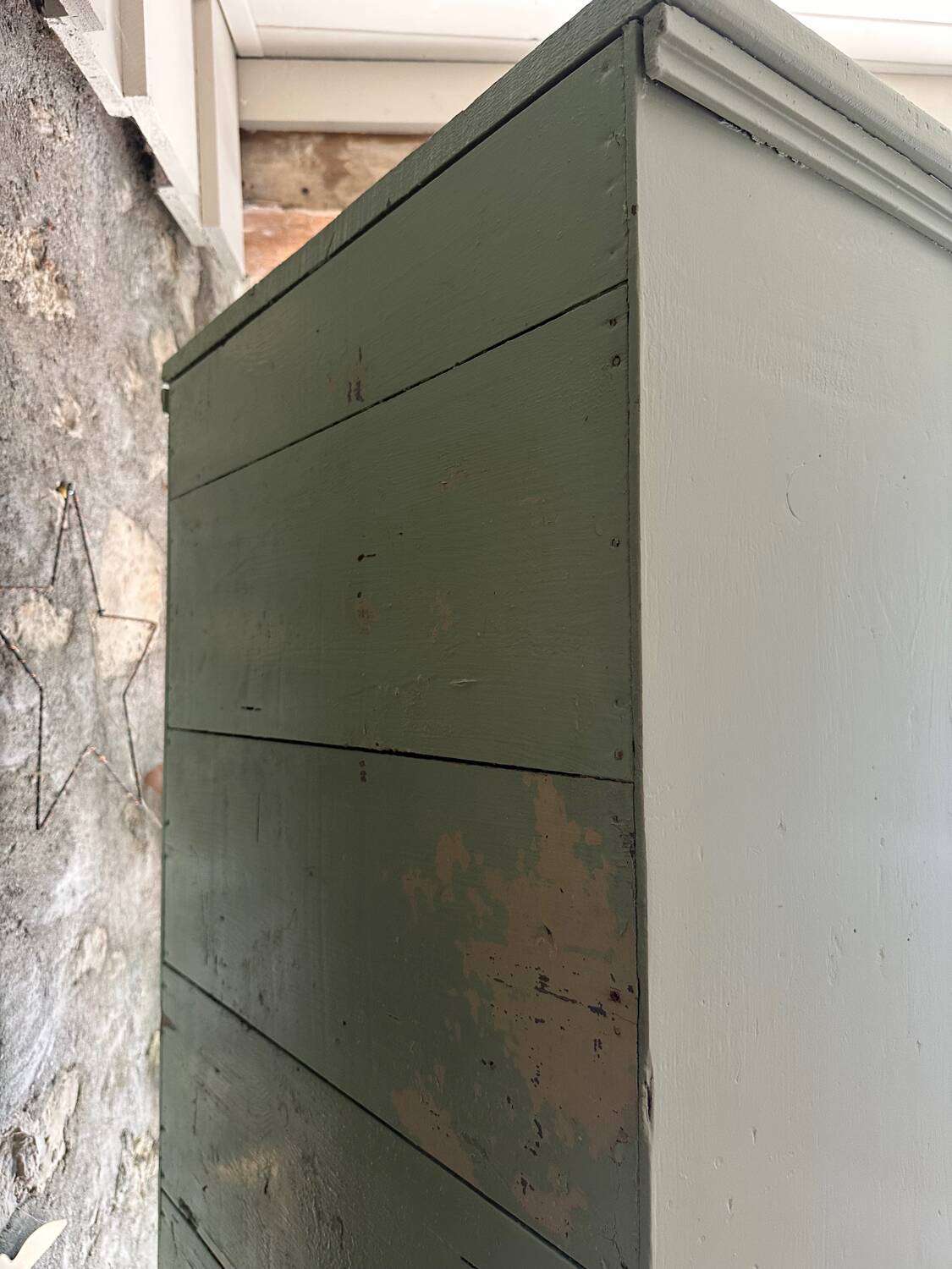 Refurbished 1-door Parisian wardrobe