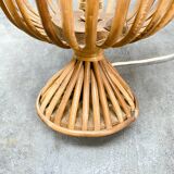 Lampe en rotin, 1960