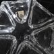 Star-shaped crystal bowl by Daum – With original label