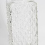 Old glass whiskey decanter