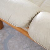 Leather Living Room Set model Montana by Ekornes, 1970's