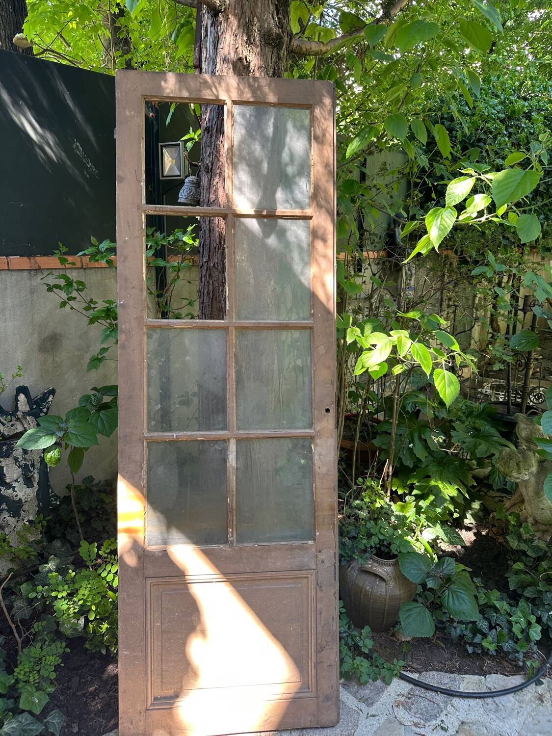 Double-leaf interior French doors