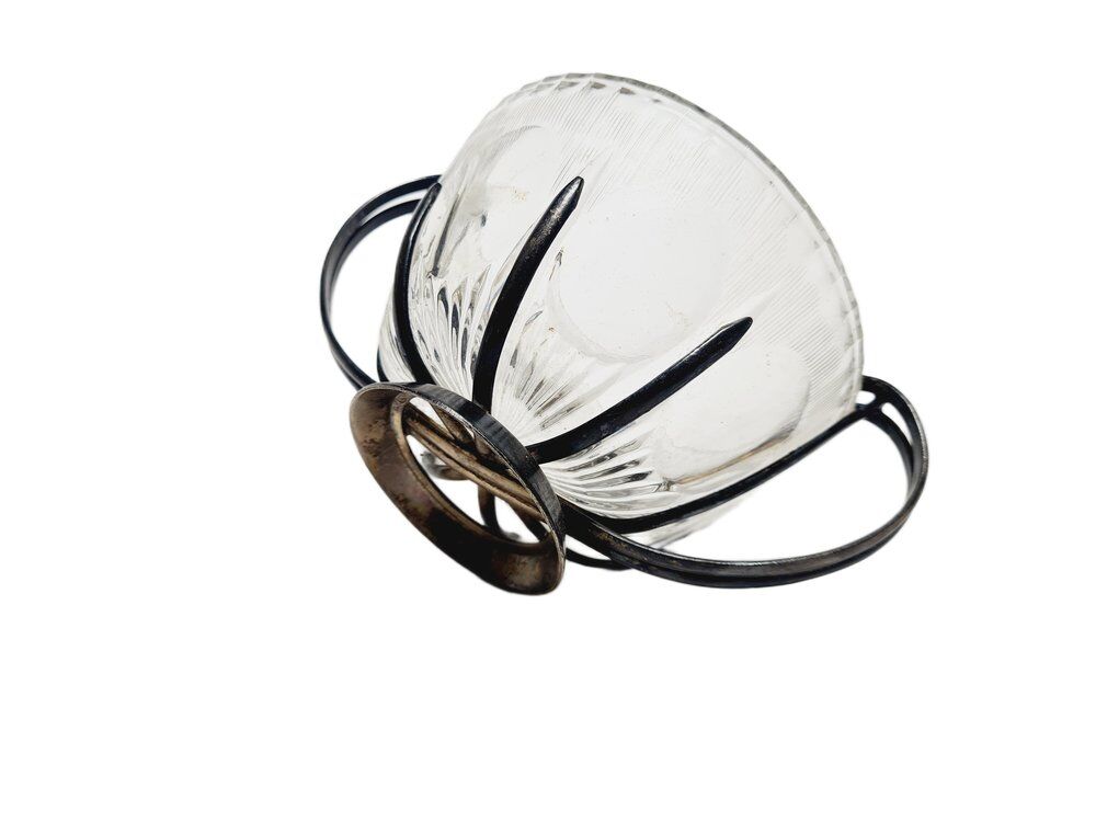 Art Deco sugar bowl from Hefra, Poland, 1970s