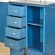 Industrial four-drawer cabinet from the 1970s