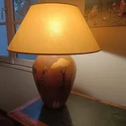 Grande lampe de salon en céramique