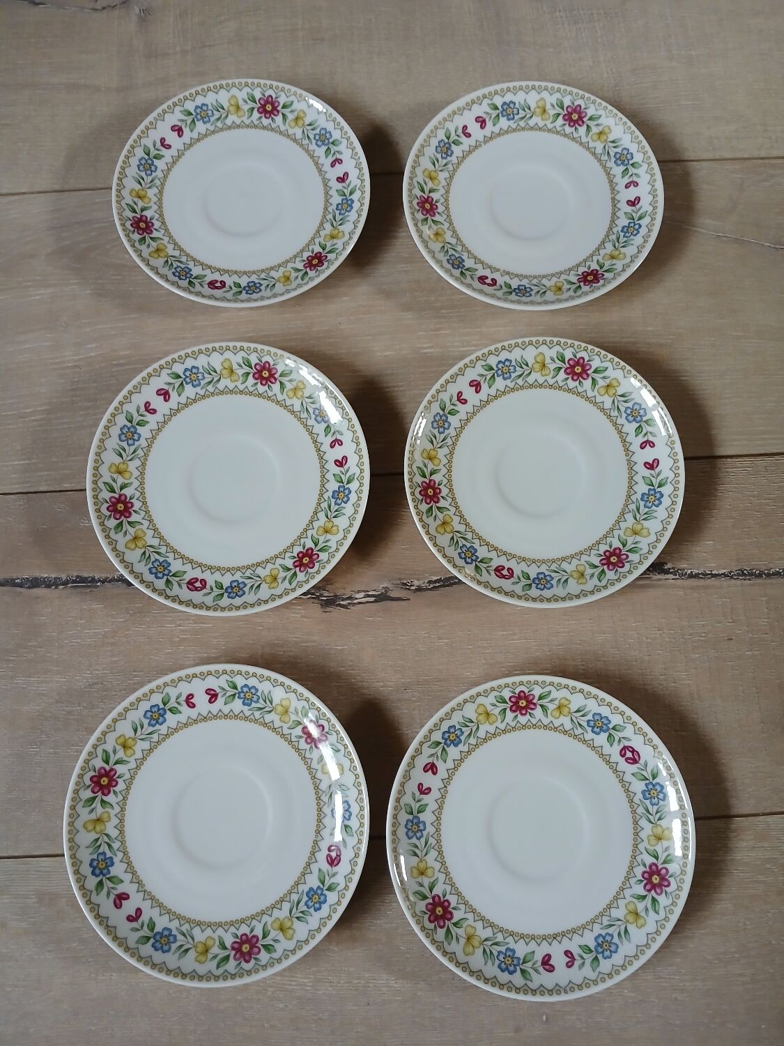 6 tasses + soupes anciennes/ années 50