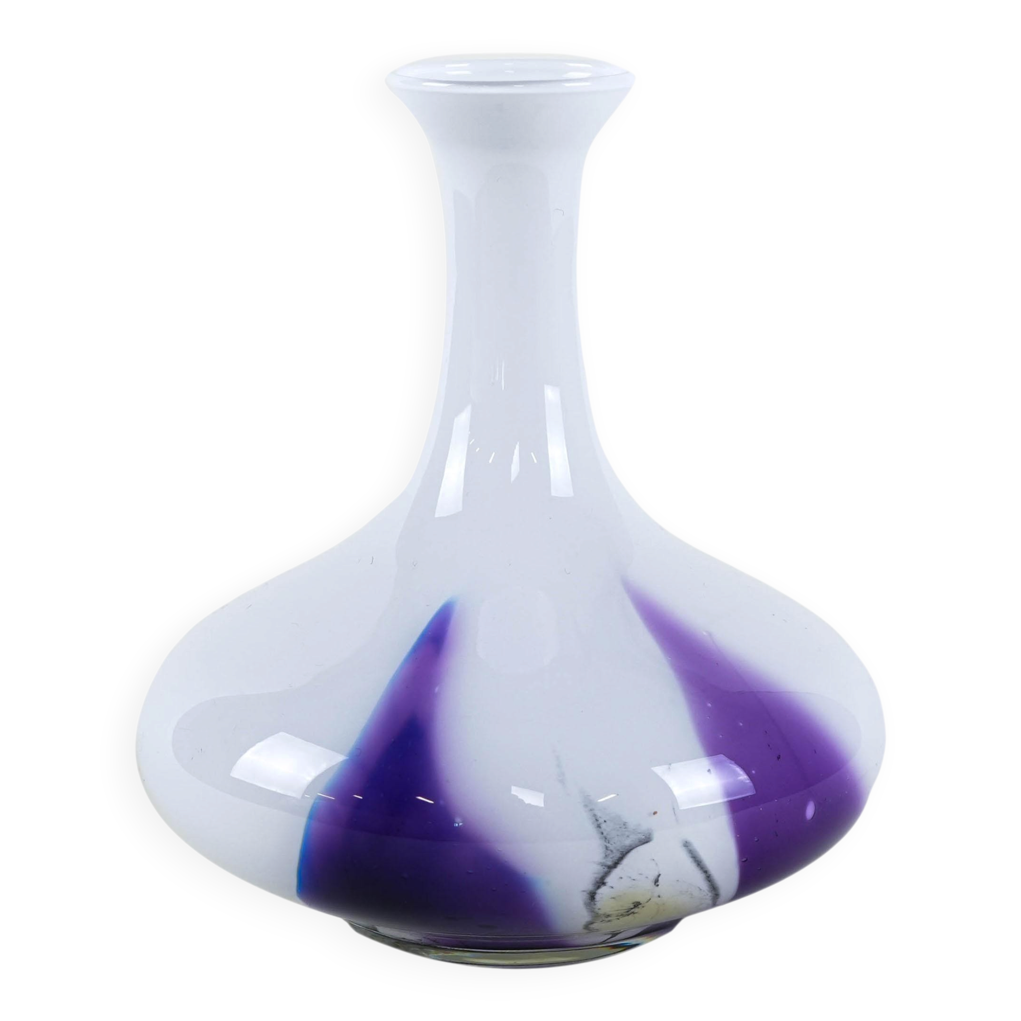 Glass vase, International Collection, 1970s, manufactured by Zieher