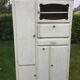 Vintage Mado buffet with white lacquered compass feet.