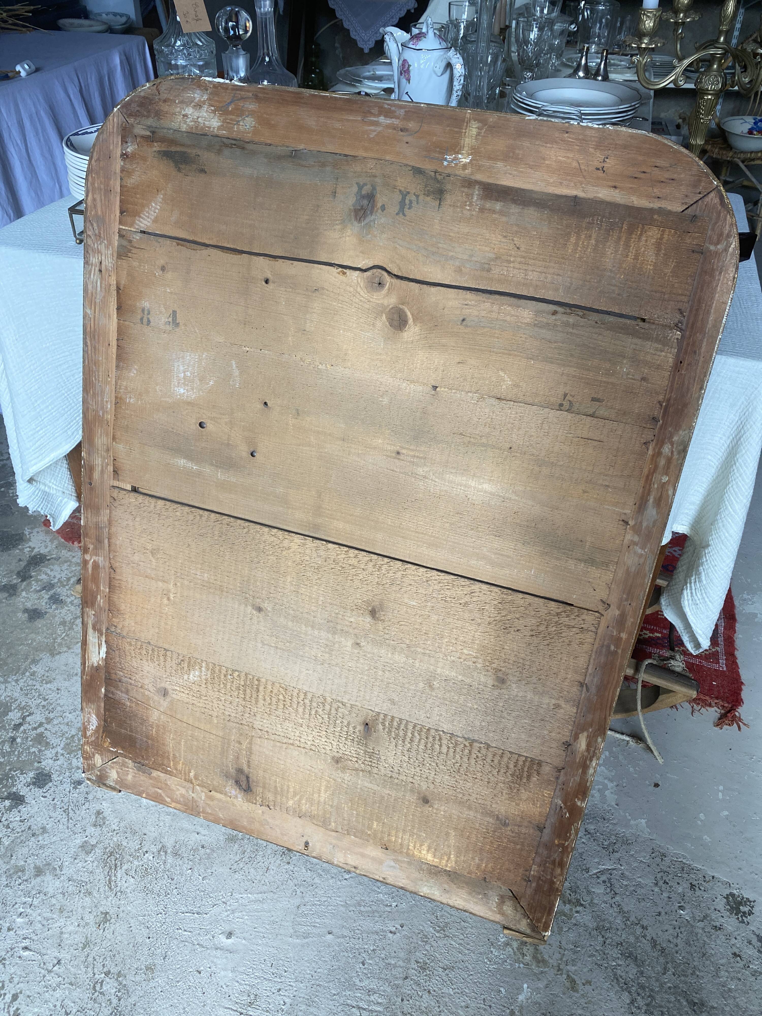 Gilded Louis Philippe mirror