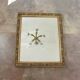 Wall mirror in an ornate frame, 1960s – vintage, gilded frame
