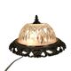 Massive - Hollywood Regency style - brass - glass - 1970s