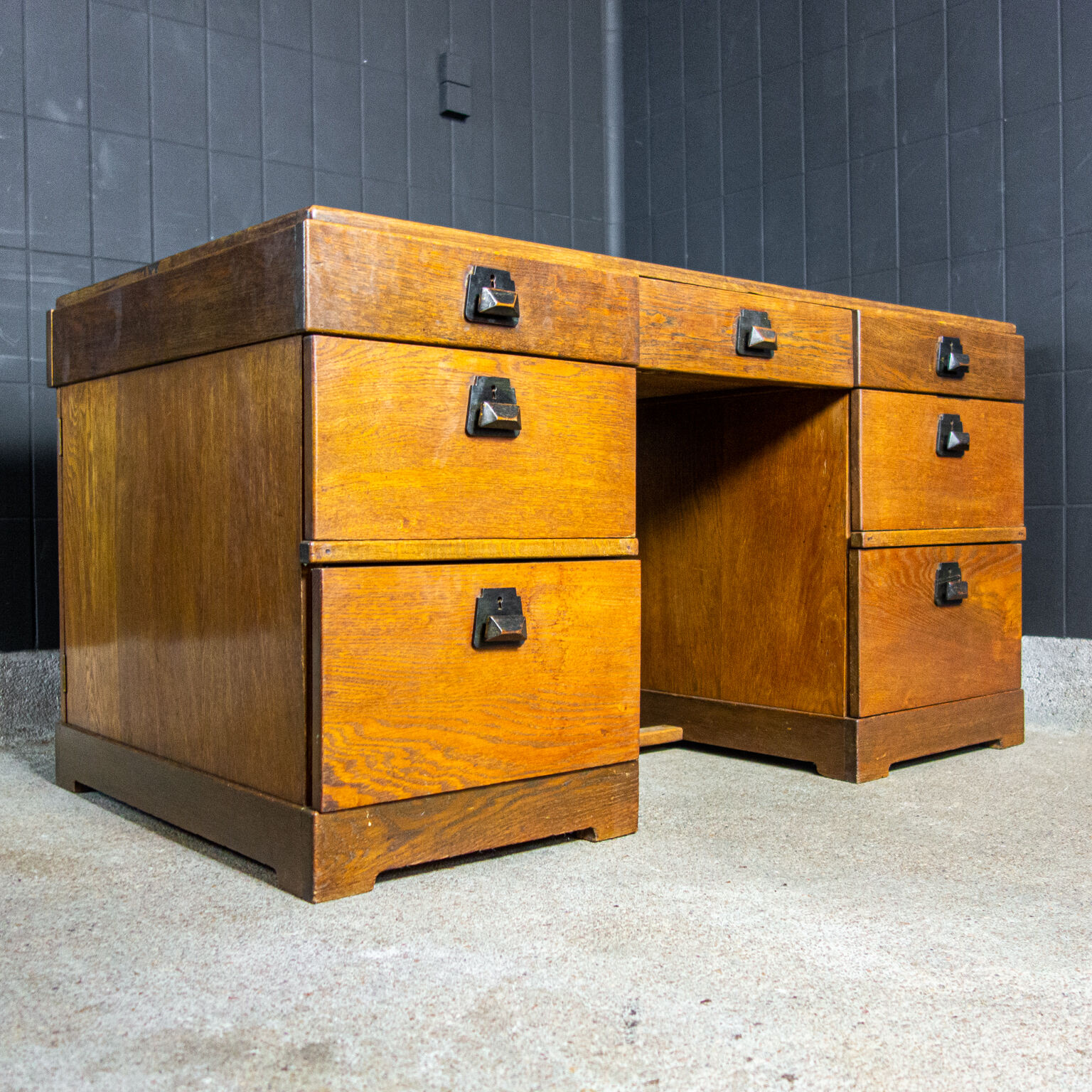 Art deco double desk 1930