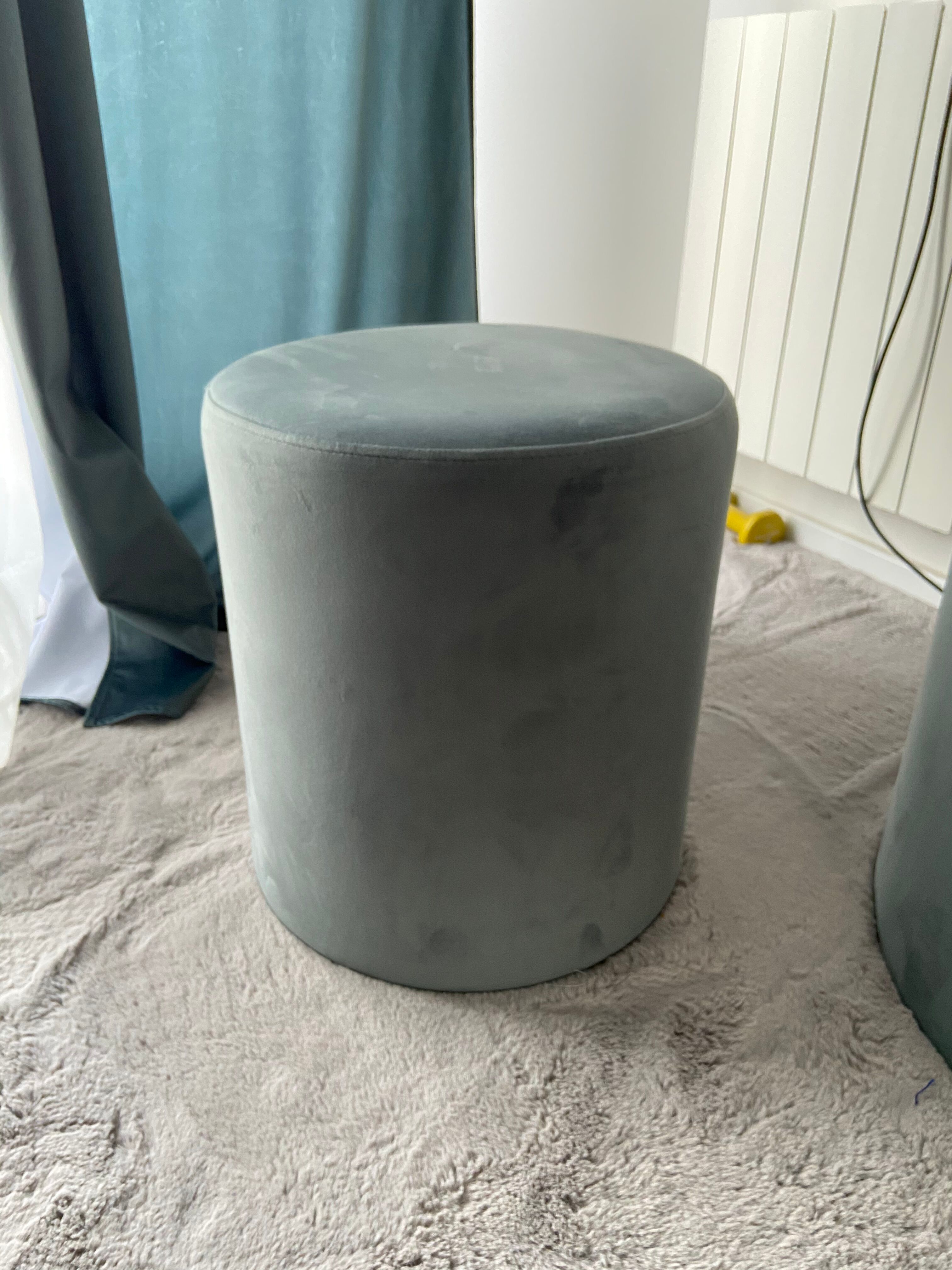 Pouf westwing velvet green