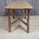 Rattan coffee table
