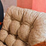 Vintage armchair granola beige 1960