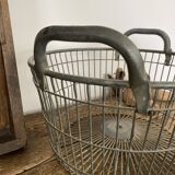 Metal industrial basket