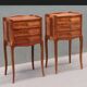 Pair of Louis XV style bedside tables