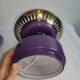 Mushroom Lamp Hans-Agne Jakobsson B124 Violet/Purple Glass Sweden 1960