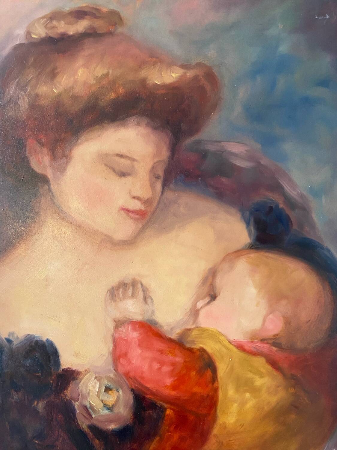 Maternity signed Anna Maria de Saeger