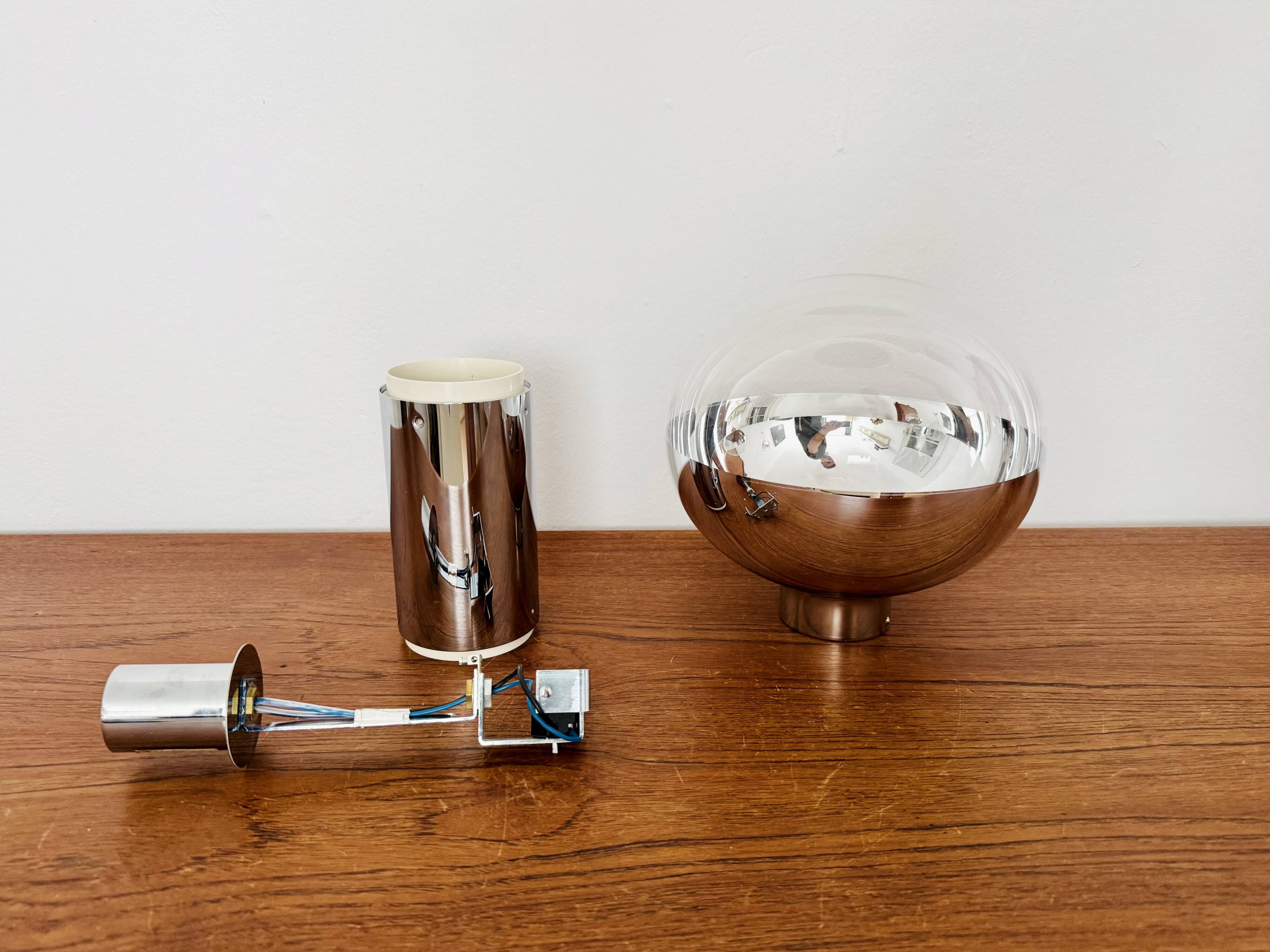 Set of 2 Large 1970s Modernist Flush Lamps by Motoko Ishii for Staff
