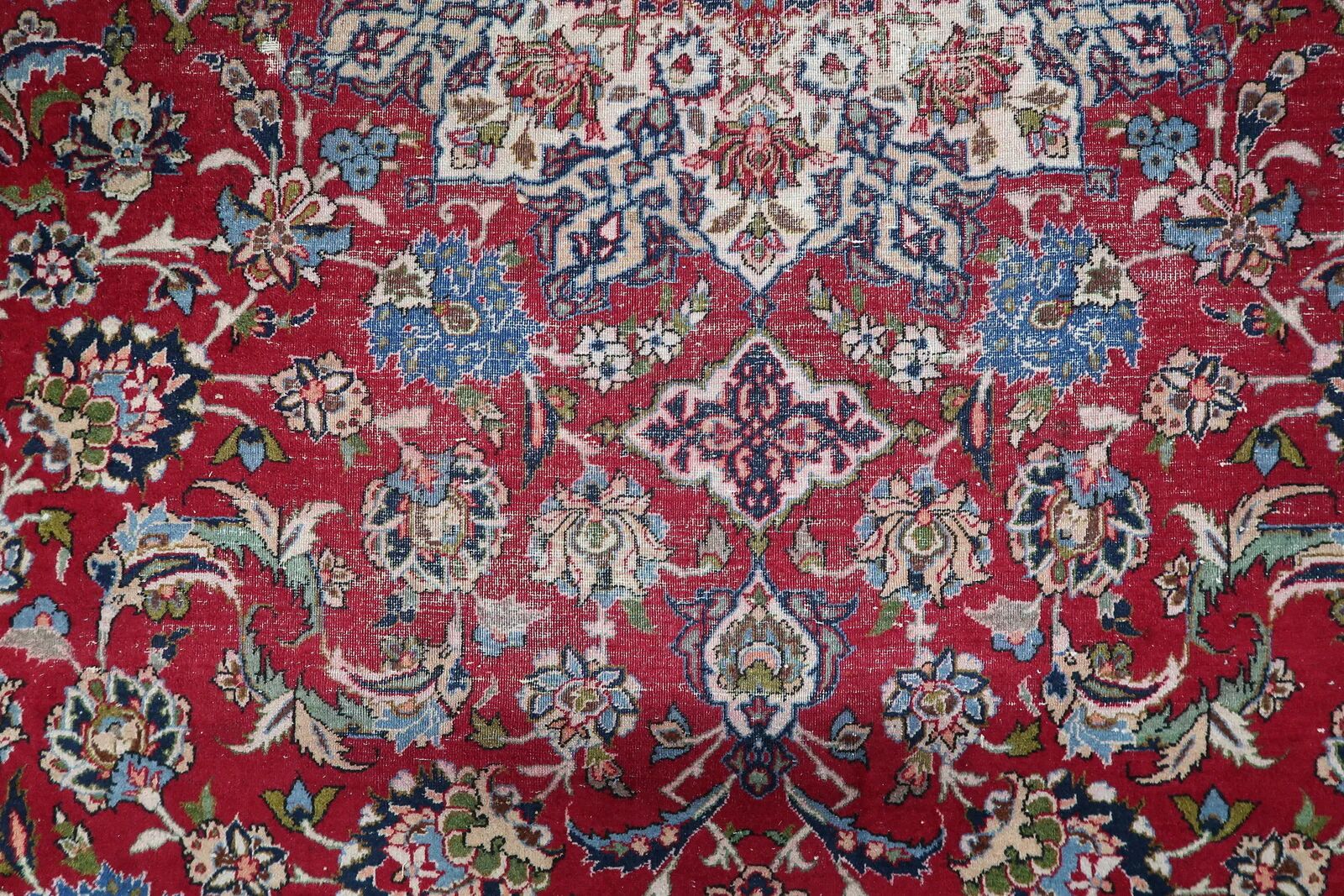 Antique Persian Tabriz handmade rug 309 x 404 cm 1900s - 1C1209