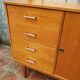 Buffet chest of drawers vintage golden honey