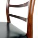 Set of 2 Niels Møller Model No 82 Chairs in Rosewood & Leather Denmark 60’s