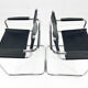 Set of two cantilever chairs, italy